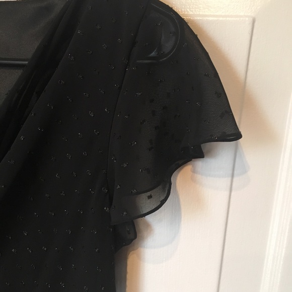 LIZ CLAIBORNE Feminine, Graceful Black Dress 👗 - Picture 6 of 15